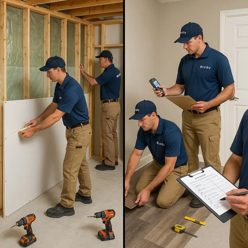 Repairs and Reconstruction process in Schuyler County, IL